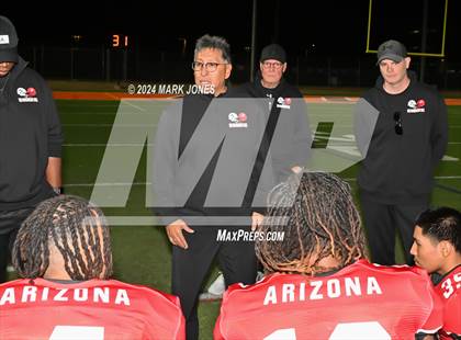 Thumbnail 2 in 1st  Annual Offertunity All-Star Bowl (Arizona vs. California) photogallery.