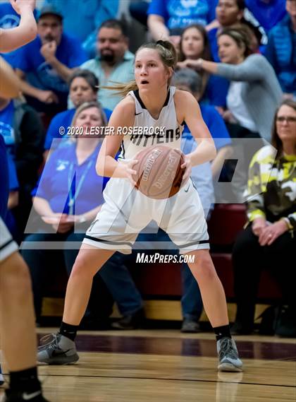 Thumbnail 3 in McMullen County vs. Moulton (1A Regional Quarter Finals) photogallery.
