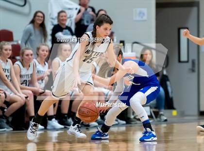 Thumbnail 2 in McMullen County vs. Moulton (1A Regional Quarter Finals) photogallery.