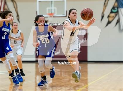 Thumbnail 3 in McMullen County vs. Moulton (1A Regional Quarter Finals) photogallery.