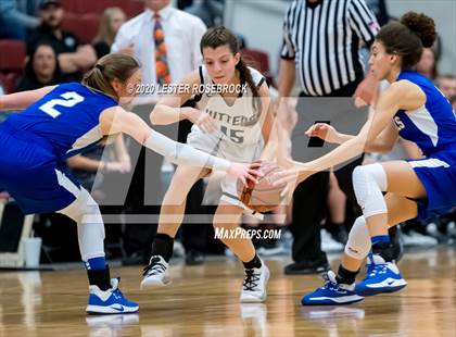 Thumbnail 1 in McMullen County vs. Moulton (1A Regional Quarter Finals) photogallery.