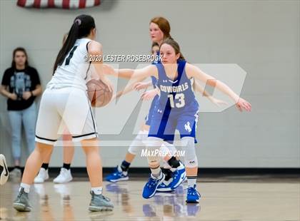 Thumbnail 1 in McMullen County vs. Moulton (1A Regional Quarter Finals) photogallery.