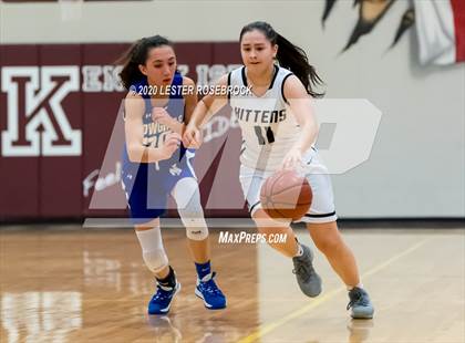 Thumbnail 2 in McMullen County vs. Moulton (1A Regional Quarter Finals) photogallery.