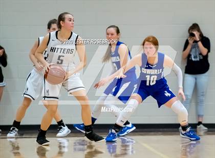 Thumbnail 2 in McMullen County vs. Moulton (1A Regional Quarter Finals) photogallery.