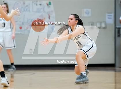 Thumbnail 2 in McMullen County vs. Moulton (1A Regional Quarter Finals) photogallery.