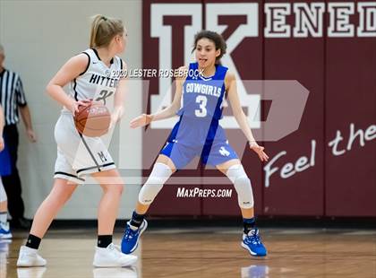 Thumbnail 3 in McMullen County vs. Moulton (1A Regional Quarter Finals) photogallery.