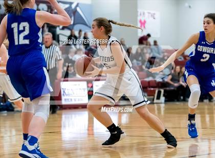 Thumbnail 2 in McMullen County vs. Moulton (1A Regional Quarter Finals) photogallery.