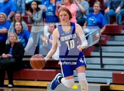 Thumbnail 1 in McMullen County vs. Moulton (1A Regional Quarter Finals) photogallery.