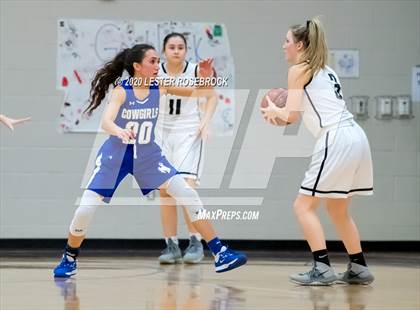 Thumbnail 1 in McMullen County vs. Moulton (1A Regional Quarter Finals) photogallery.