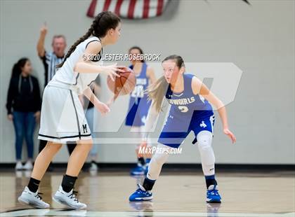 Thumbnail 3 in McMullen County vs. Moulton (1A Regional Quarter Finals) photogallery.
