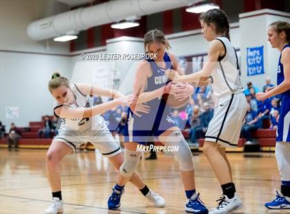 Thumbnail 2 in McMullen County vs. Moulton (1A Regional Quarter Finals) photogallery.