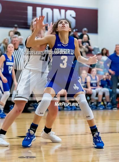 Thumbnail 1 in McMullen County vs. Moulton (1A Regional Quarter Finals) photogallery.