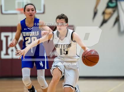 Thumbnail 1 in McMullen County vs. Moulton (1A Regional Quarter Finals) photogallery.