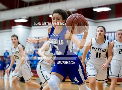 Thumbnail 1 in McMullen County vs. Moulton (1A Regional Quarter Finals) photogallery.