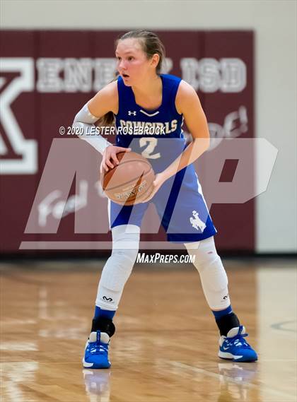 Thumbnail 3 in McMullen County vs. Moulton (1A Regional Quarter Finals) photogallery.
