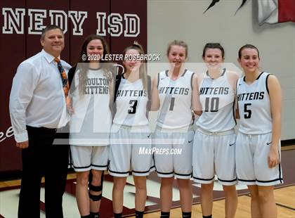 Thumbnail 1 in McMullen County vs. Moulton (1A Regional Quarter Finals) photogallery.