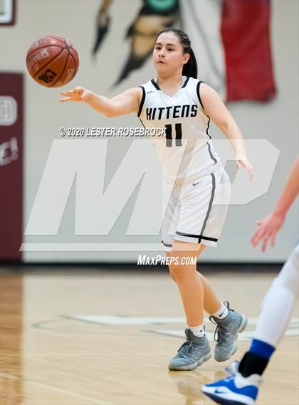 Thumbnail 1 in McMullen County vs. Moulton (1A Regional Quarter Finals) photogallery.