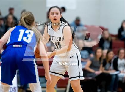 Thumbnail 2 in McMullen County vs. Moulton (1A Regional Quarter Finals) photogallery.