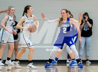 Thumbnail 3 in McMullen County vs. Moulton (1A Regional Quarter Finals) photogallery.