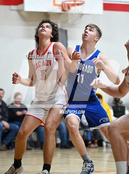 Thumbnail 2 in El Dorado vs. Sacramento Adventist (Sac Adventist Holiday Invitational) photogallery.