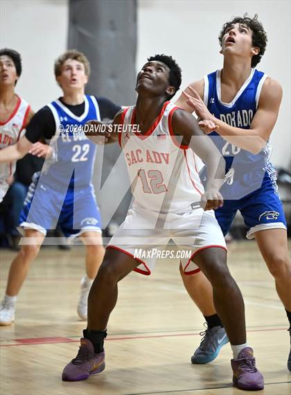 Thumbnail 1 in El Dorado vs. Sacramento Adventist (Sac Adventist Holiday Invitational) photogallery.
