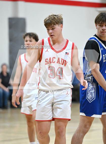 Thumbnail 2 in El Dorado vs. Sacramento Adventist (Sac Adventist Holiday Invitational) photogallery.