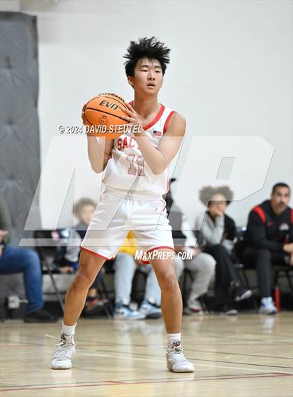 Thumbnail 2 in El Dorado vs. Sacramento Adventist (Sac Adventist Holiday Invitational) photogallery.