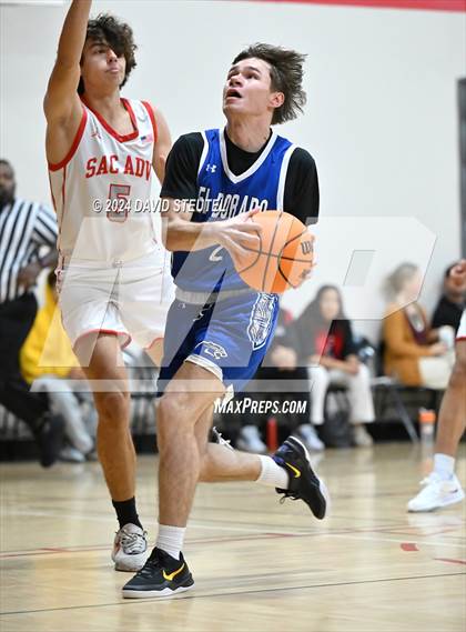 Thumbnail 3 in El Dorado vs. Sacramento Adventist (Sac Adventist Holiday Invitational) photogallery.