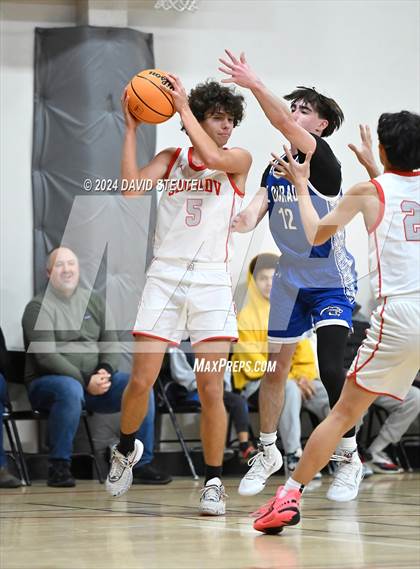 Thumbnail 3 in El Dorado vs. Sacramento Adventist (Sac Adventist Holiday Invitational) photogallery.