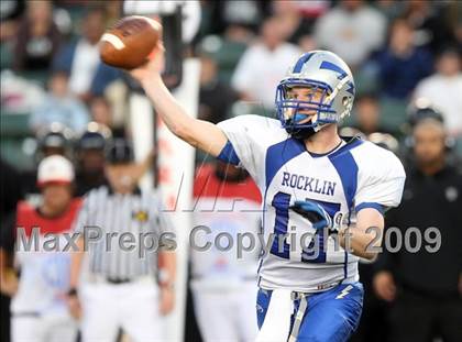 Thumbnail 2 in Rocklin vs. Servite (CIF State D2 Final) photogallery.