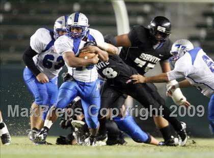Thumbnail 3 in Rocklin vs. Servite (CIF State D2 Final) photogallery.