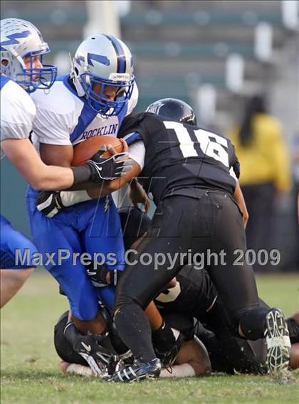 Thumbnail 2 in Rocklin vs. Servite (CIF State D2 Final) photogallery.