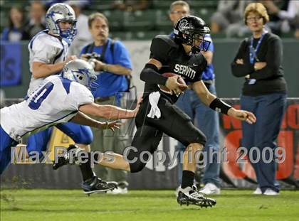 Thumbnail 3 in Rocklin vs. Servite (CIF State D2 Final) photogallery.