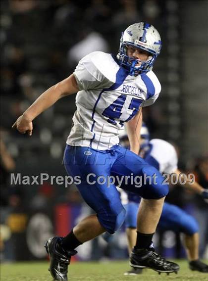 Thumbnail 1 in Rocklin vs. Servite (CIF State D2 Final) photogallery.