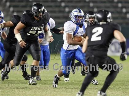 Thumbnail 2 in Rocklin vs. Servite (CIF State D2 Final) photogallery.