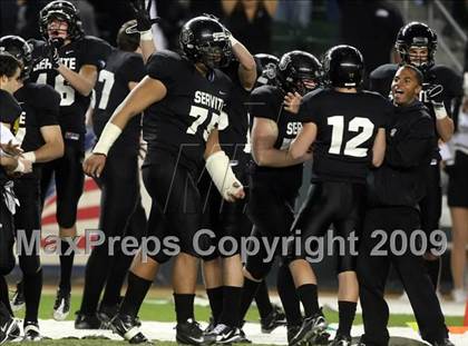 Thumbnail 1 in Rocklin vs. Servite (CIF State D2 Final) photogallery.