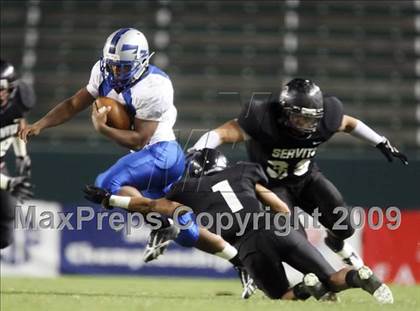 Thumbnail 3 in Rocklin vs. Servite (CIF State D2 Final) photogallery.