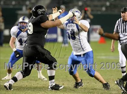 Thumbnail 3 in Rocklin vs. Servite (CIF State D2 Final) photogallery.