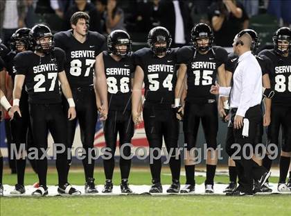 Thumbnail 1 in Rocklin vs. Servite (CIF State D2 Final) photogallery.