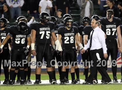 Thumbnail 2 in Rocklin vs. Servite (CIF State D2 Final) photogallery.