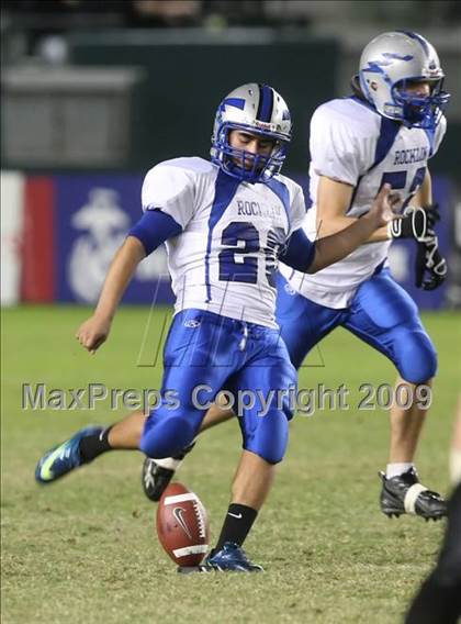 Thumbnail 3 in Rocklin vs. Servite (CIF State D2 Final) photogallery.