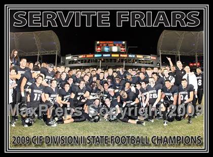 Thumbnail 3 in Rocklin vs. Servite (CIF State D2 Final) photogallery.