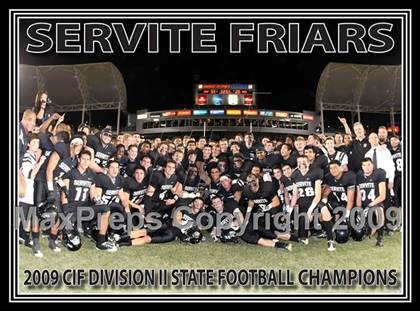 Thumbnail 1 in Rocklin vs. Servite (CIF State D2 Final) photogallery.