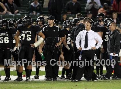 Thumbnail 3 in Rocklin vs. Servite (CIF State D2 Final) photogallery.