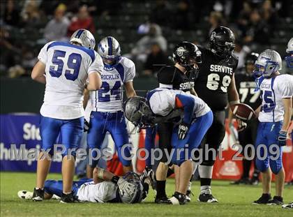 Thumbnail 1 in Rocklin vs. Servite (CIF State D2 Final) photogallery.