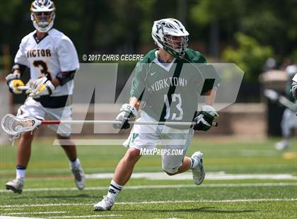Thumbnail 2 in Victor vs. Yorktown (NYSPHSAA Class B Final) photogallery.