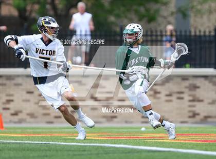 Thumbnail 2 in Victor vs. Yorktown (NYSPHSAA Class B Final) photogallery.