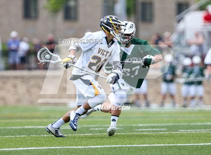 Thumbnail 3 in Victor vs. Yorktown (NYSPHSAA Class B Final) photogallery.