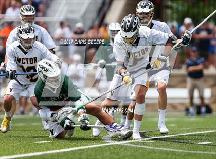 Thumbnail 3 in Victor vs. Yorktown (NYSPHSAA Class B Final) photogallery.