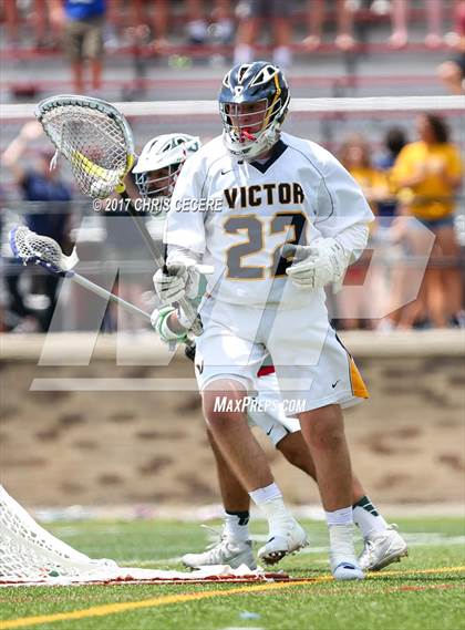 Thumbnail 3 in Victor vs. Yorktown (NYSPHSAA Class B Final) photogallery.